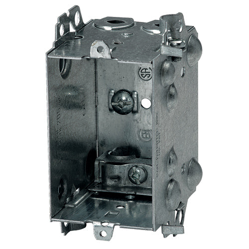1104-LHA MC CABLE NAIL ON STUD GANGABLE DEVICE BOX 2-1/2 DEEP
