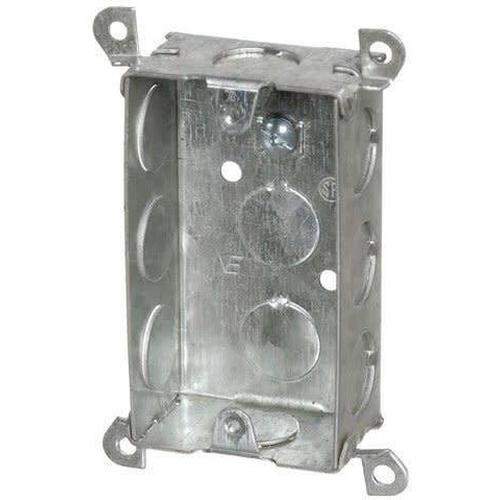 1141 - 1 1/2'' DEEP UTILITY BOX W/KNOCKOUTS-VISTA-VISTA-Default-Covalin Electrical Supply