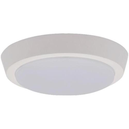 WET LOCATIONS LED FLUSH MOUNT 7'' DIAMETER, 14W 1000LMN, 4000K, WHITE-NDR ELECTRIC-GULLIVAN-Default-Covalin Electrical Supply