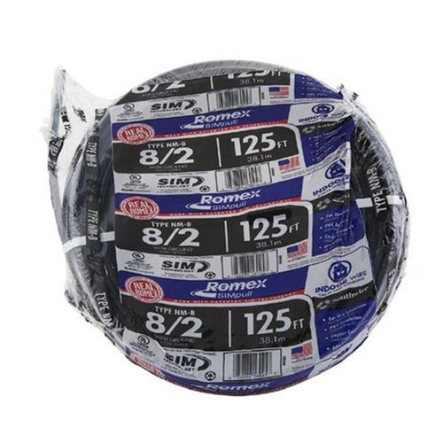 *FULL ROLL* NM-B 8/2 125 FT