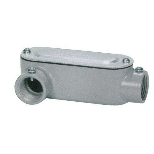 ALUMINUM COMBINATION CONDUI BODY LR TYPE 1/2 IN