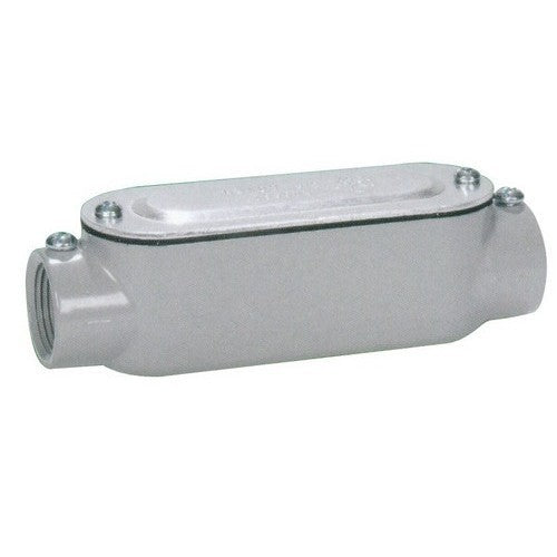 ALUMINUM COMBINATION CONDUIT BODY C TYPE 1/2 IN