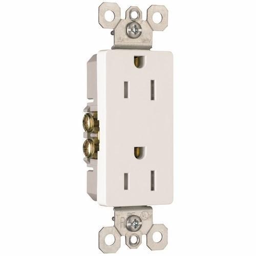 LEGRAND 15AMP 125V RADIANT TAMPER-RESISTANT RECEPTACLE, WHITE