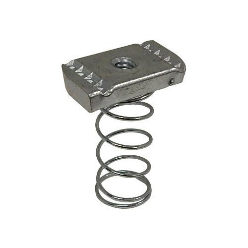 CHANNEL NUT REGULAR SPRING 3/8"-16