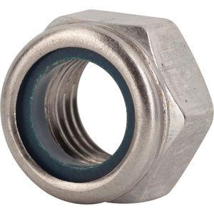 M4X0.70 DIN 985-8 NYLON INSERT L/NUT ZC