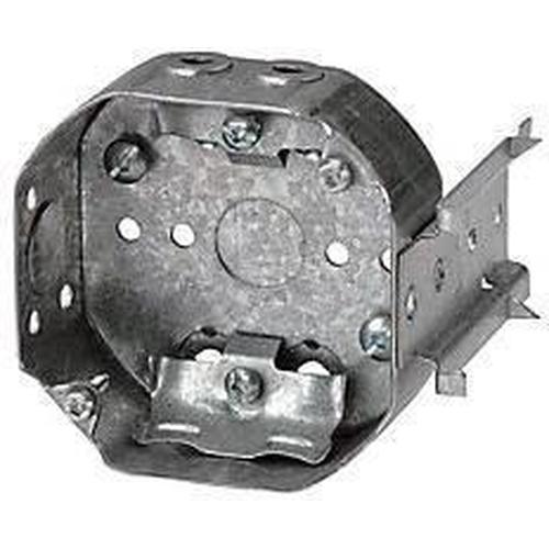 54151-LB - 1 1/2'' DEEP CEILING BOX W/MTG. BRACKET & CLAMPS-VISTA-VISTA-Default-Covalin Electrical Supply