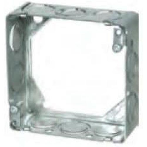 53151-K - 1 1/2'' DEEP SQUARE BOX EXTENSION W/KNOCKOUTS-VISTA-VISTA-Default-Covalin Electrical Supply