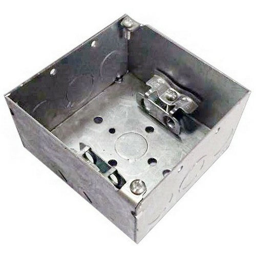 4" SQUARE BOX WITH FLEX CLAMPS