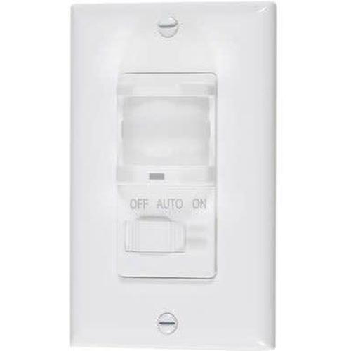 MOTION SENSOR SWITCH - 120V, 500W, S.P. - WHITE-VISTA-VISTA-Default-Covalin Electrical Supply
