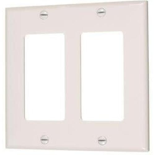 2-GANG DECORATIVE PLATE - IVORY-VISTA-VISTA-Default-Covalin Electrical Supply