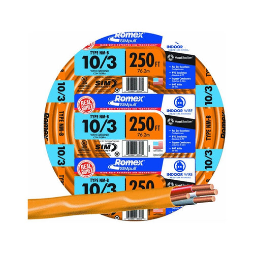 *FULL ROLL* NM-B 10/3 250 FT