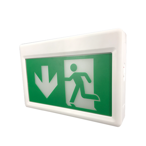 RUNNING MAN EXIT SIGN WITHOUT BATTERY BACK UP