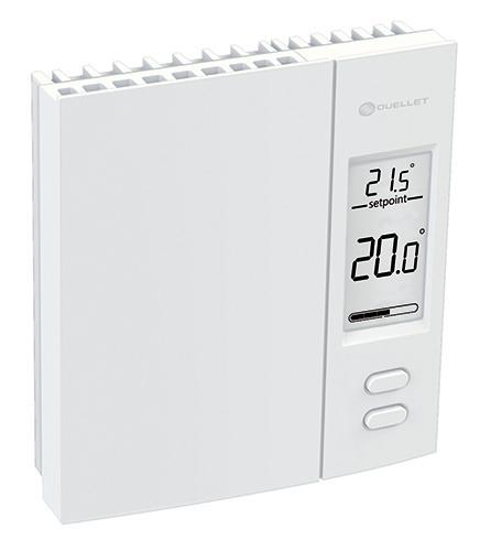 4000W DIGITAL NON-PROGRAMMABLE BASEBOARD WALL THERMOSTAT