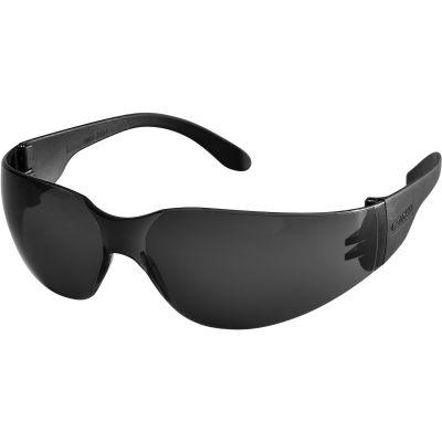 SCRATCH RESISTANT SAFETY GLASSES SMOKE LENS