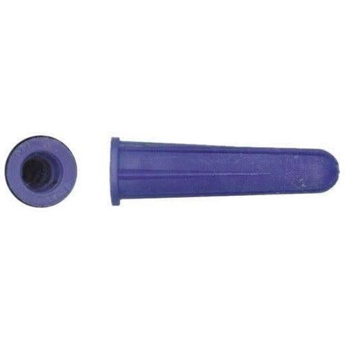 8 TO 10X7/8 BLUE PLASTIC WALL ANCHORS*-FASTENERS & FITTINGS INC.-FASTENERS & FITTINGS INC-Default-Covalin Electrical Supply