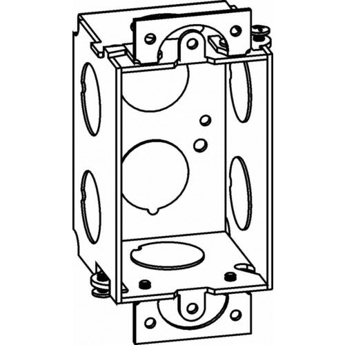 1-G GANGABLE SWITCH BOX 2" DEEP