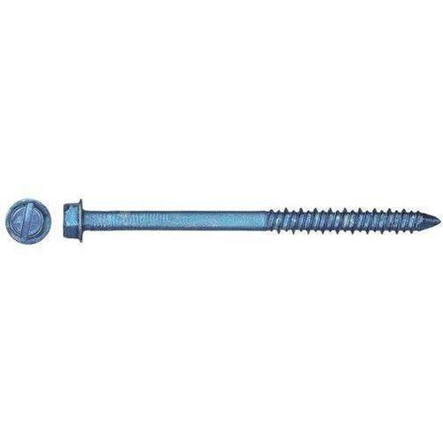 1/4X3 1/4'' SLOT HEX WASH HD CONCRETE SCRW W/ BIT-FASTENERS & FITTINGS INC.-FASTENERS & FITTINGS INC-Default-Covalin Electrical Supply
