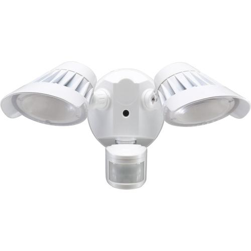 SECURITY LIGHT, TWO HEAD WITH SENSOR, BROWN-ORTECH-CROWN DISTRIBUTION-Default-Covalin Electrical Supply