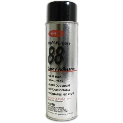 SPRAYWAY MULTI-PURPOSE 88 SPRAY ADHESIVE-TECHCRAFT-COMPUTER PLUG-Default-Covalin Electrical Supply