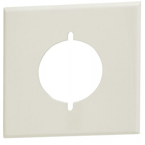 2 GANG PAINTED STEEL POWER OUTLE T WALLPLATE