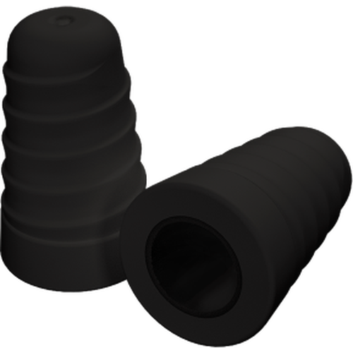 PLUGFONES-FOAM REPLACEMENT PLUGS-BLACK (10 PCS/5 PAIRS)-RACKATIERS-RACKATIERS-Default-Covalin Electrical Supply