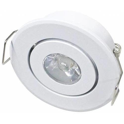 2'' MINI LED PUK LIGHT 2W, 180LMN, 3000K WARM WHITE, GIMBLE, WHITE-ORTECH-CROWN DISTRIBUTION-Default-Covalin Electrical Supply