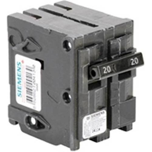 SIEMENS 2 POLE 20A PUSH-IN CIRCUIT BREAKER Q220-SIEMENS-DEALER SOURCE-Default-Covalin Electrical Supply