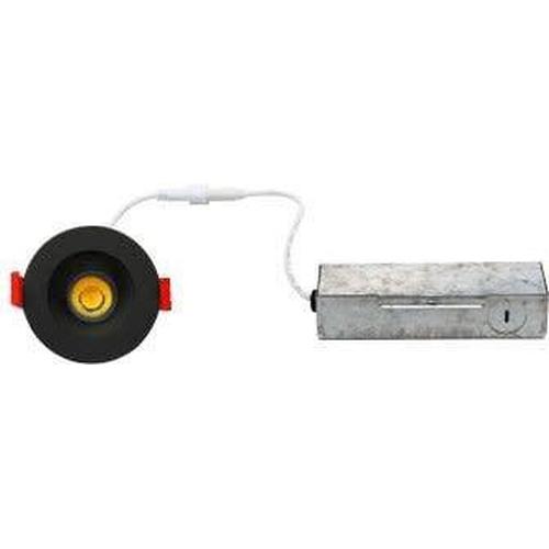 SLIM LED DOWNLIGHT 2'', 9W, 550LMN, 5000K, BLACK-ORTECH-CROWN DISTRIBUTION-Default-Covalin Electrical Supply