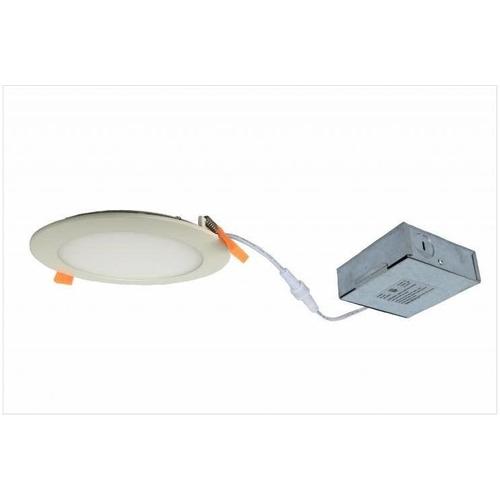 SLIM LED DOWNLIGHT 6'', 12W, 700LMN, 5000K, SATIN NICKEL-ORTECH-CROWN DISTRIBUTION-Default-Covalin Electrical Supply