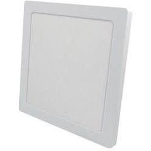 LED FLUSH MOUNT SQUARE 12'' DIAMETER, 24W 2100LMN, 5000K, WHITE-ORTECH-CROWN DISTRIBUTION-Default-Covalin Electrical Supply