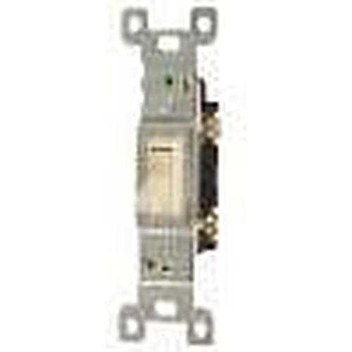 15A TOGGLE SWITCH - S.P. - IVORY-VISTA-VISTA-Default-Covalin Electrical Supply