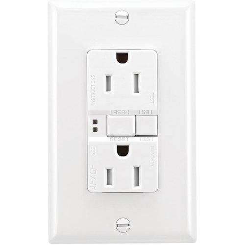 EATON 15A TR COMBO AFCI/GFCI RECEPTACLE-EATON-VAUGHAN-Default-Covalin Electrical Supply