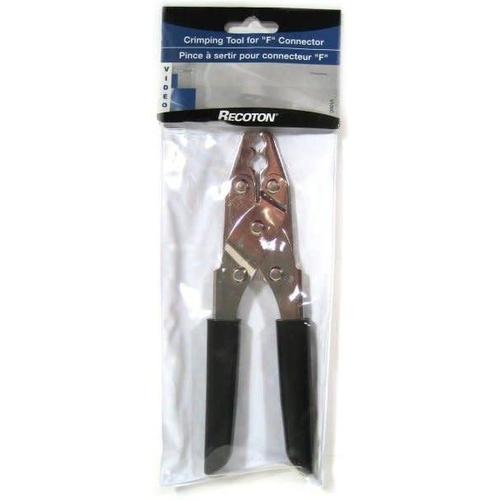 F CONNECTOR CRIMP TOOL-TECHCRAFT-COMPUTER PLUG-Default-Covalin Electrical Supply